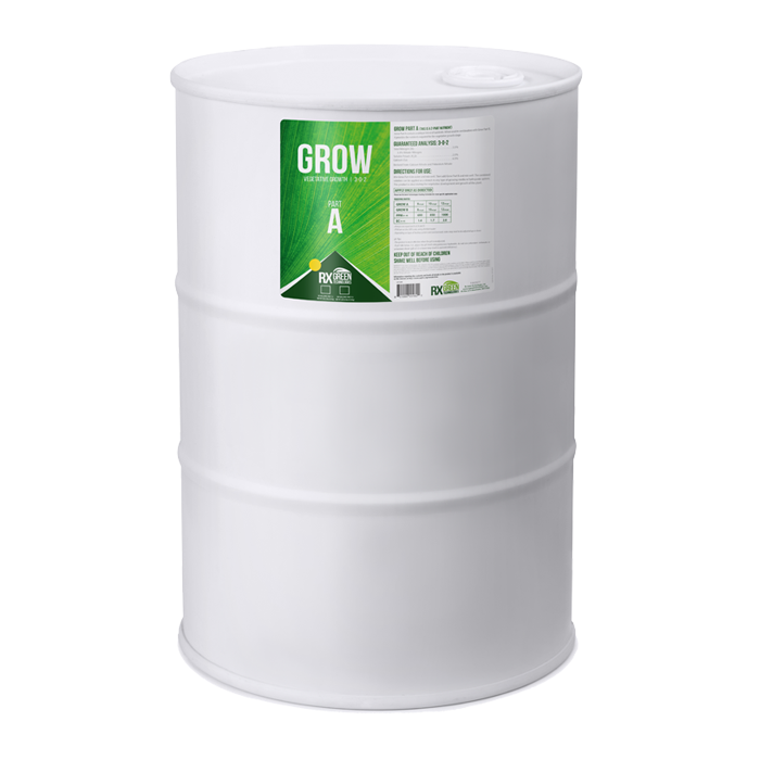 GROW A&B Vegetative Growth Nutrients 265 Gallons
