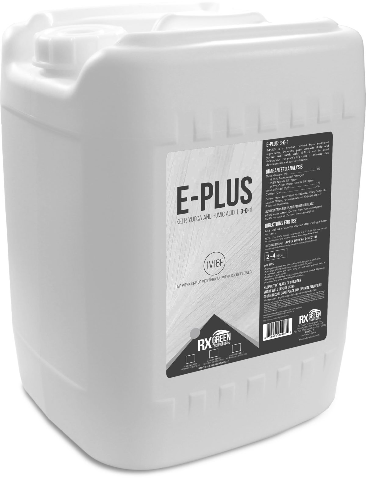E-PLUS Kelp, Yucca And Humic Acid Additive 55 Gallons